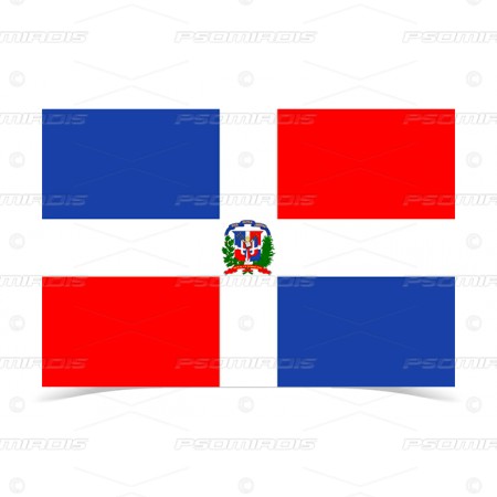 Flag of Dominica Republic